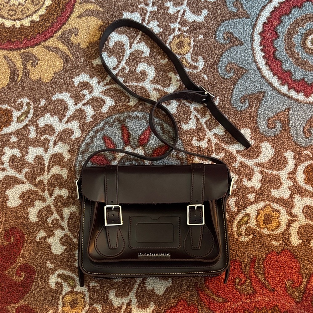 Doc Martens 11 Inch Leather Crossbody Bag